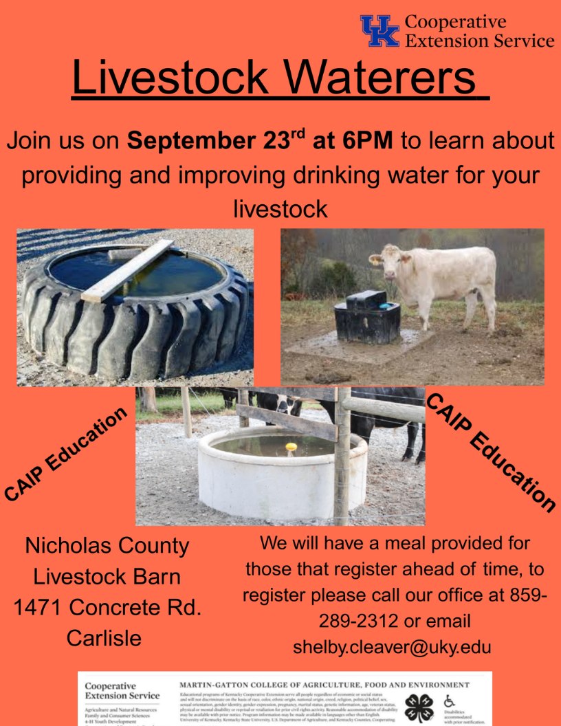 Livestock Waterers