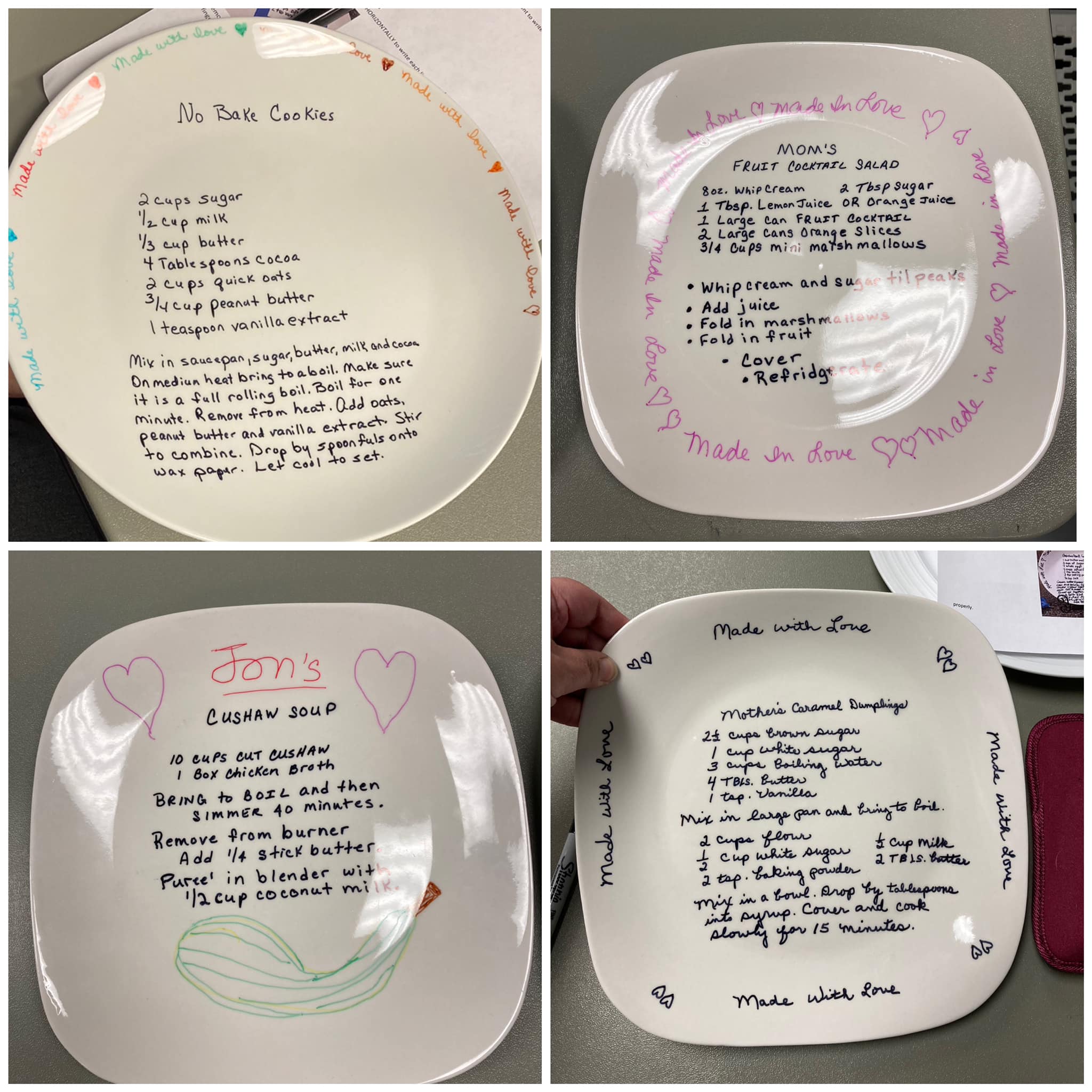 Recipe Plates